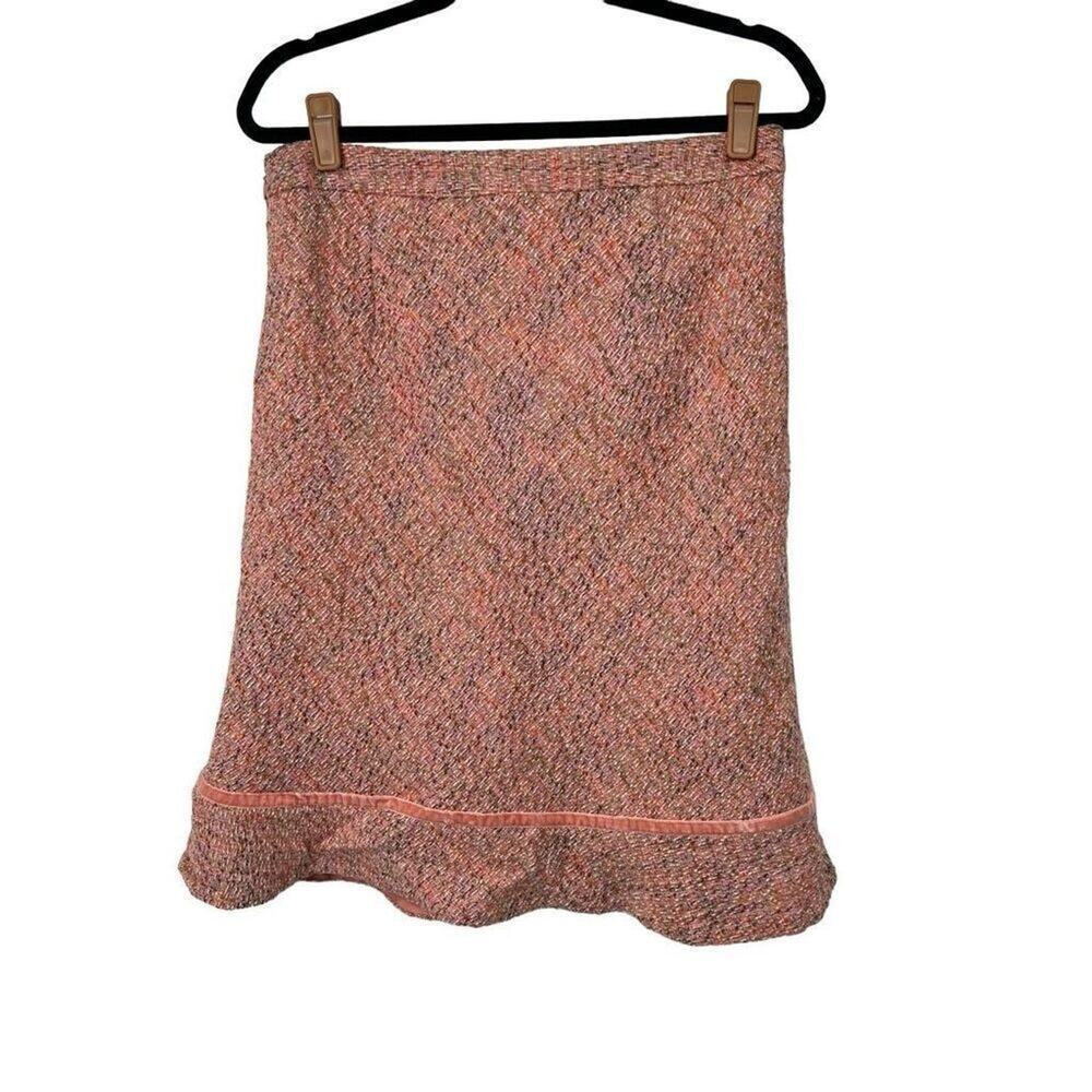 Vintage Y2K‎ Gap Tweed Peplum Hem Preppy Skirt Sz 10 Women’s